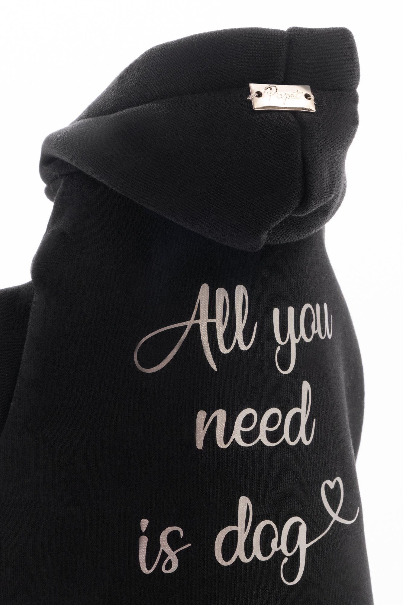 ALL YOU NEED IS DOG HOODED SWEATER