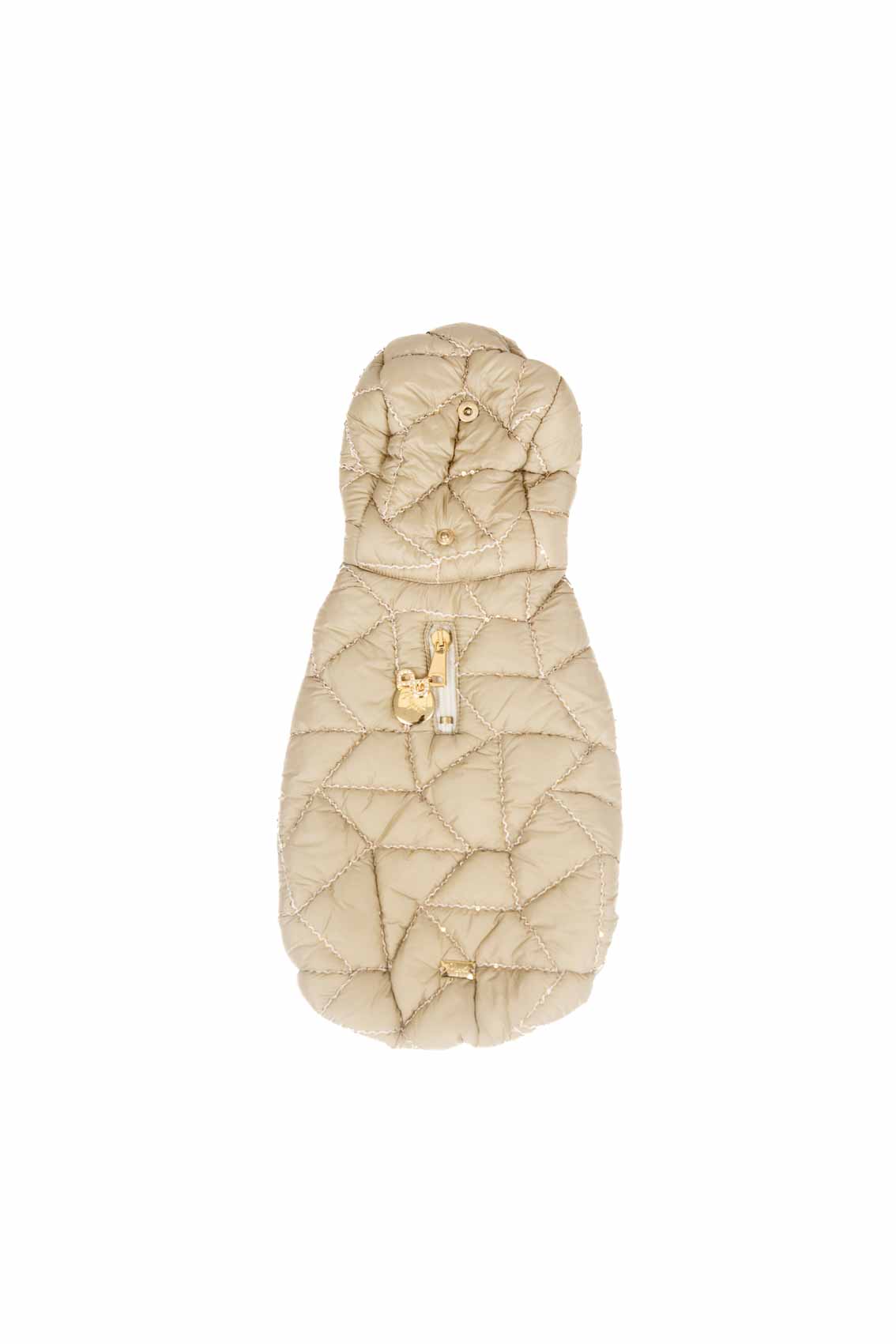 PIUMINO TRAPUNTATO CON PAILLETTES