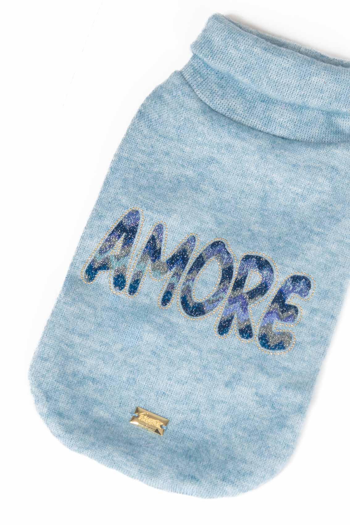 MAGLIONCINO "AMORE" ultimo pezzo taglia S