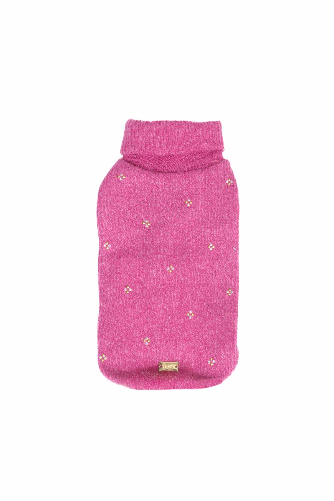 MAGLIONCINO CON FIORELLINI BRILLANTI