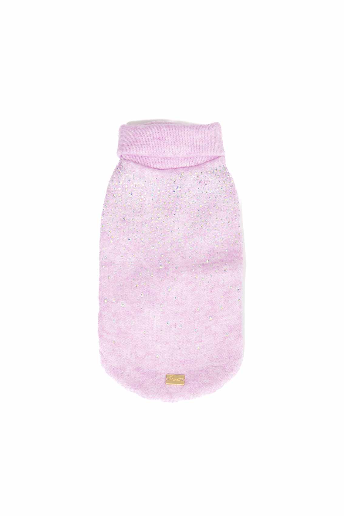 MAGLIONCINO CON CASCATA DI BRILLANTI