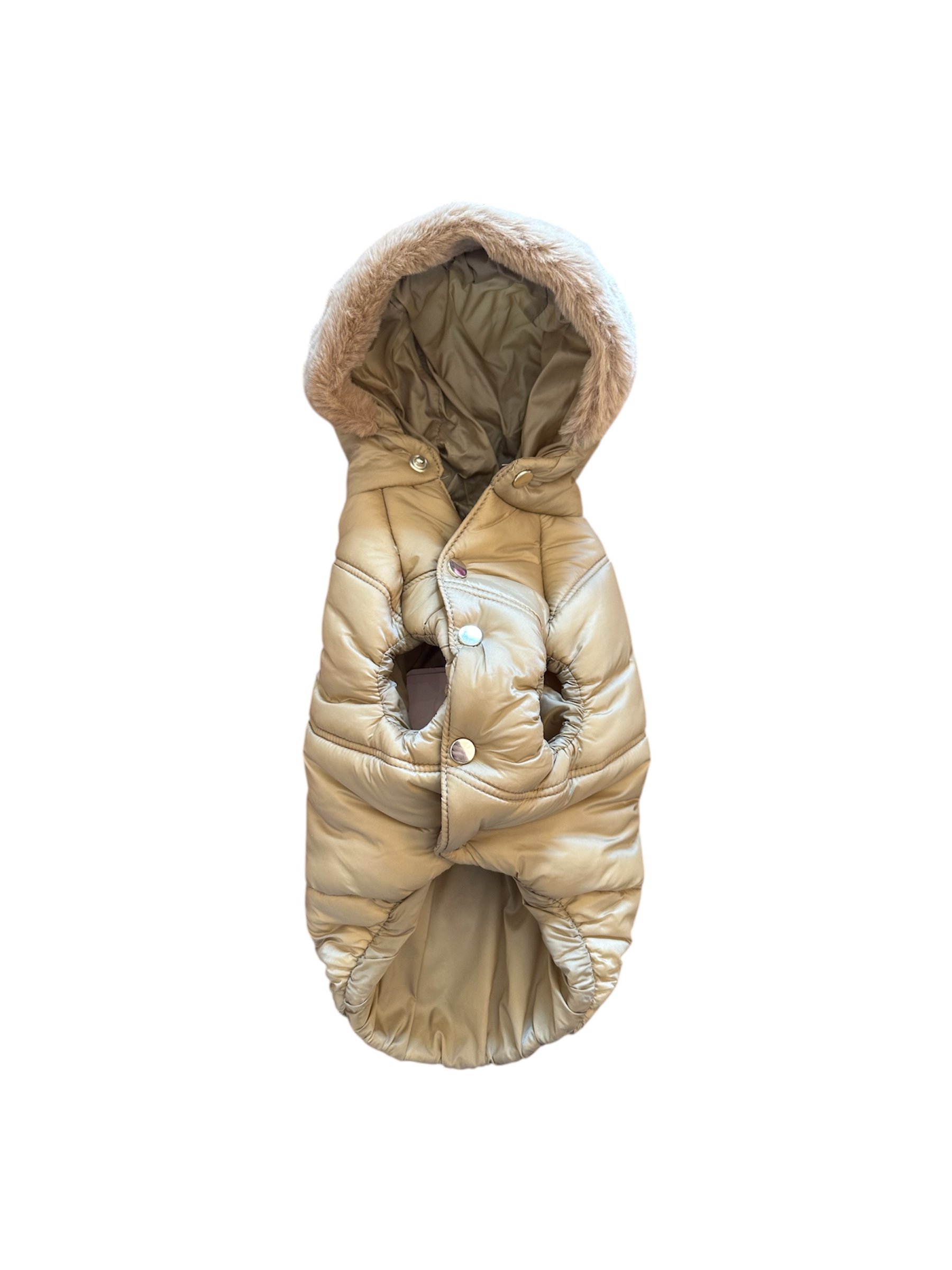 PIUMINO CON CAPPUCCIO PELOSETTO