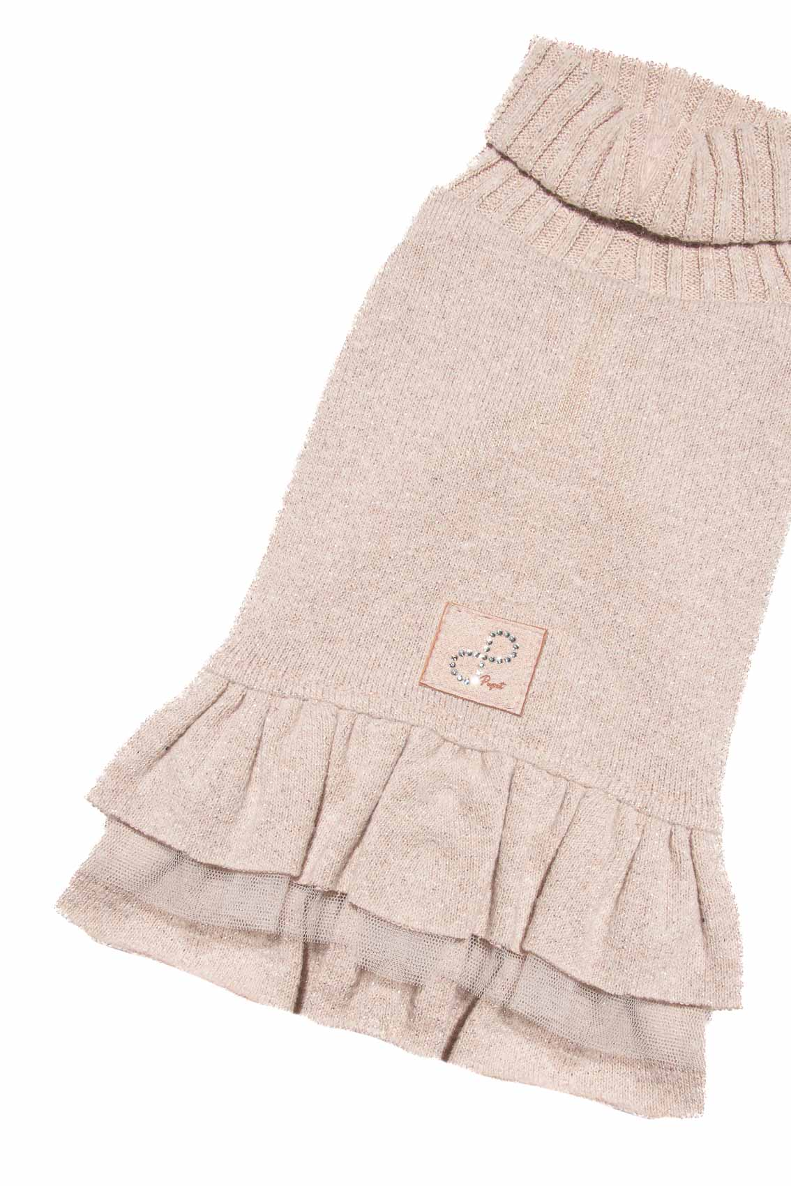 VESTITINO CON BALZE IN TULLE LUREX ULTIMA TAGLIA S