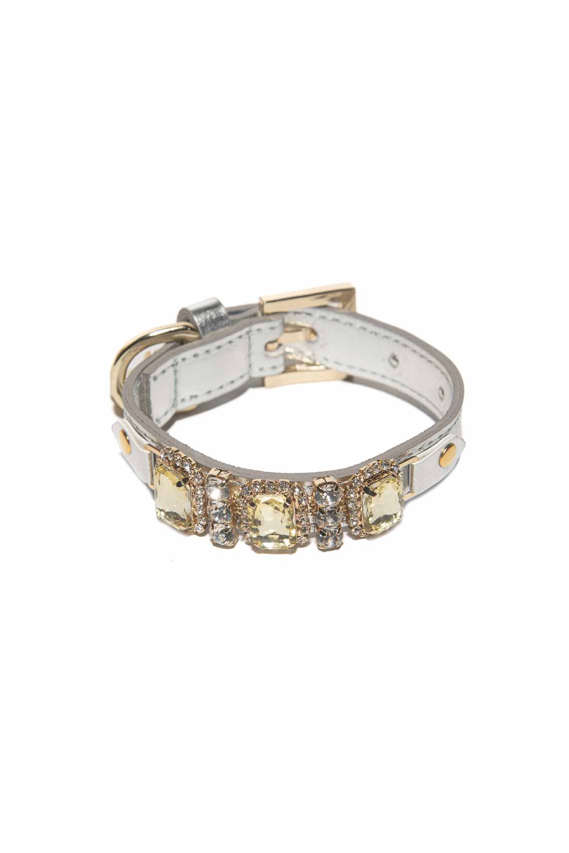 LEATHER COLLAR GINEVRA