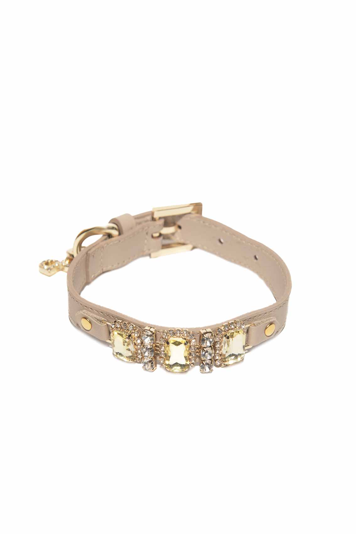 LEATHER COLLAR GINEVRA