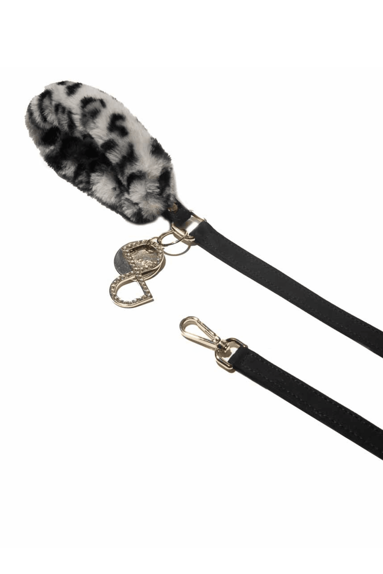 SPOTTED FUR LEASH