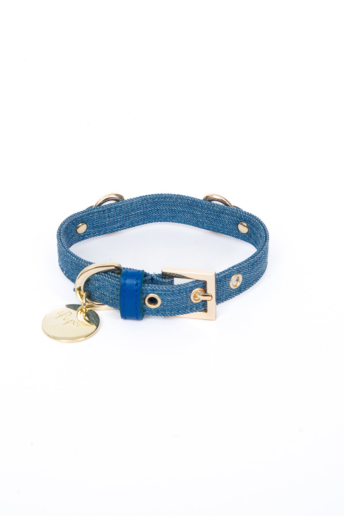 clamp denim collar