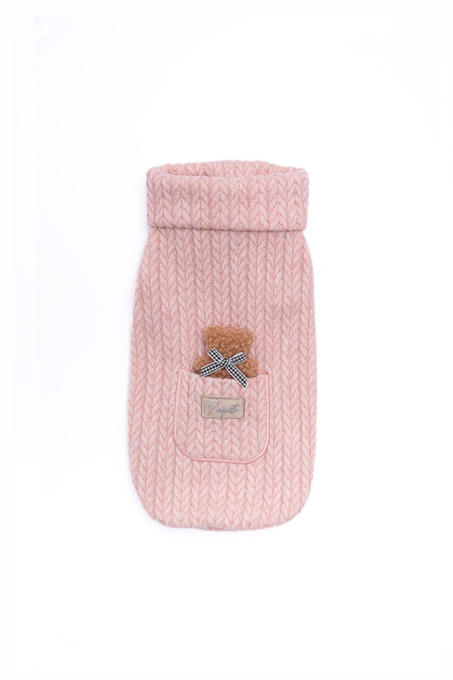 SWEATER WITH TEDDY POCKET