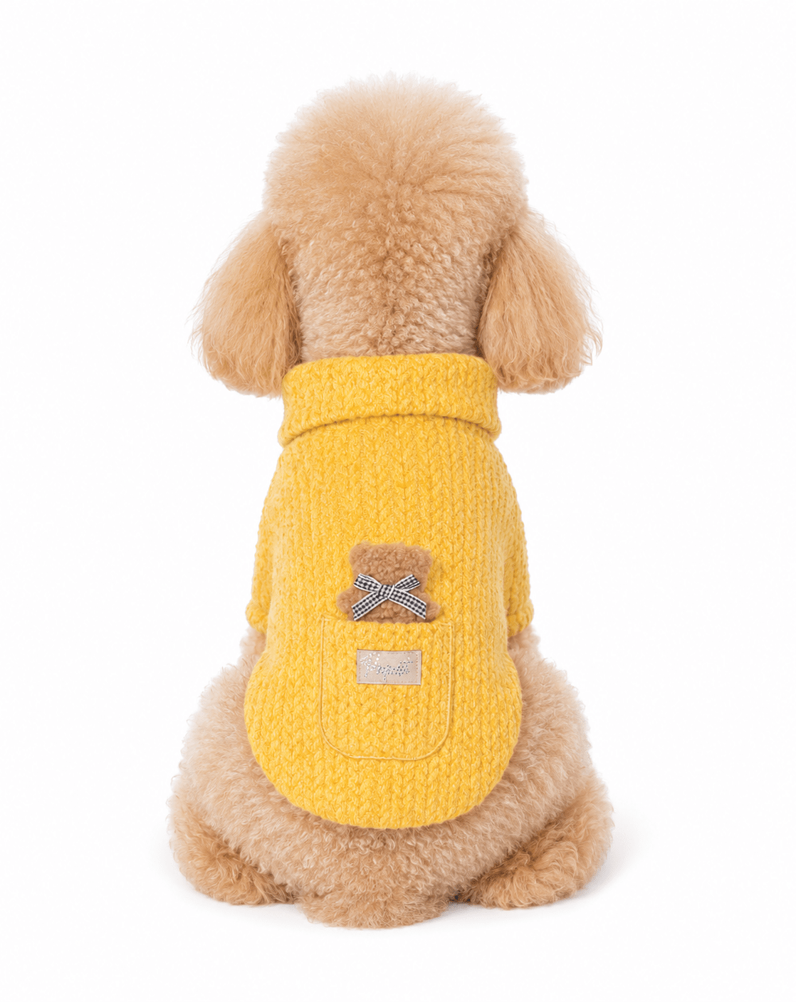 SWEATER WITH TEDDY POCKET