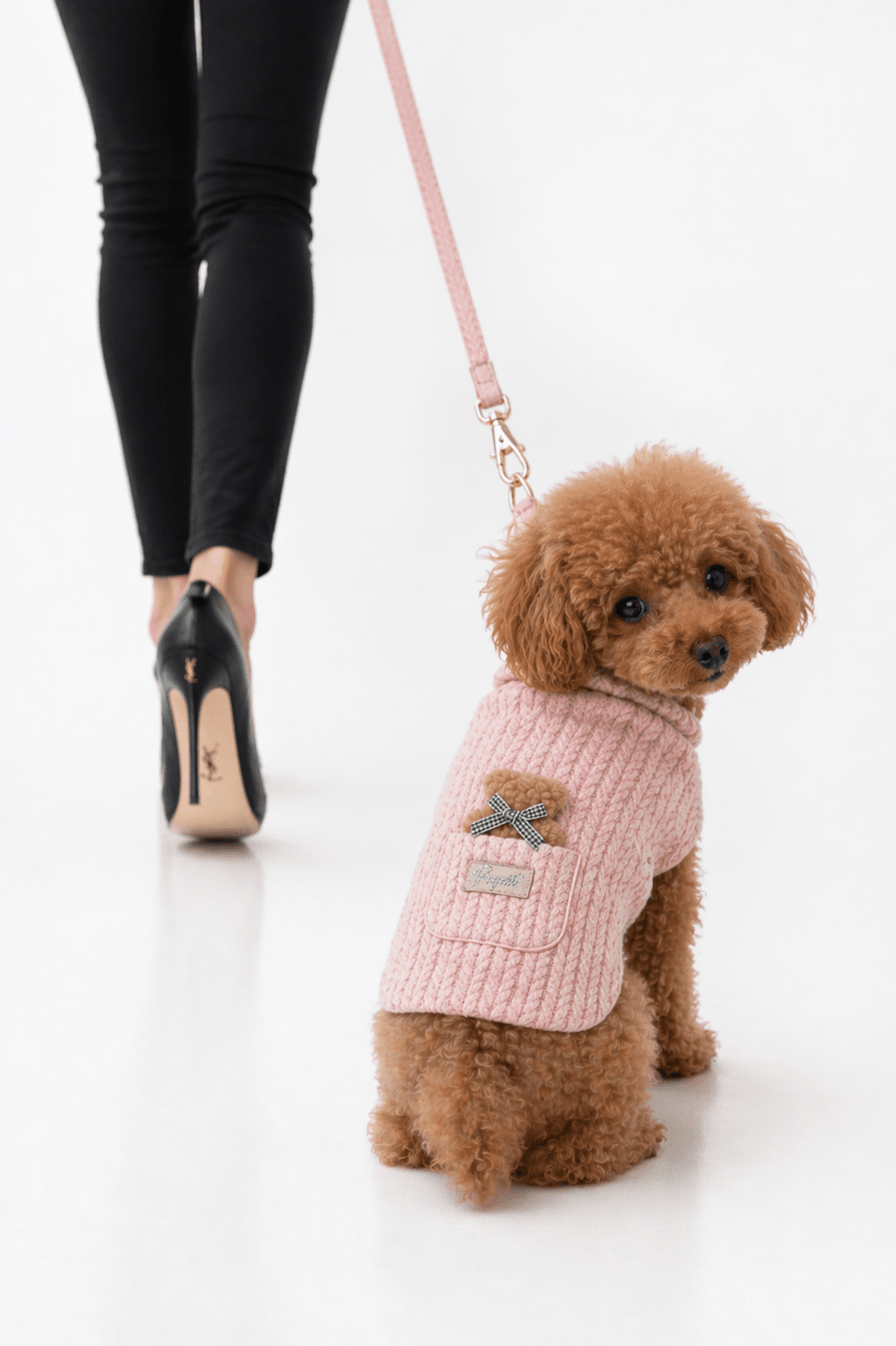 SWEATER WITH TEDDY POCKET