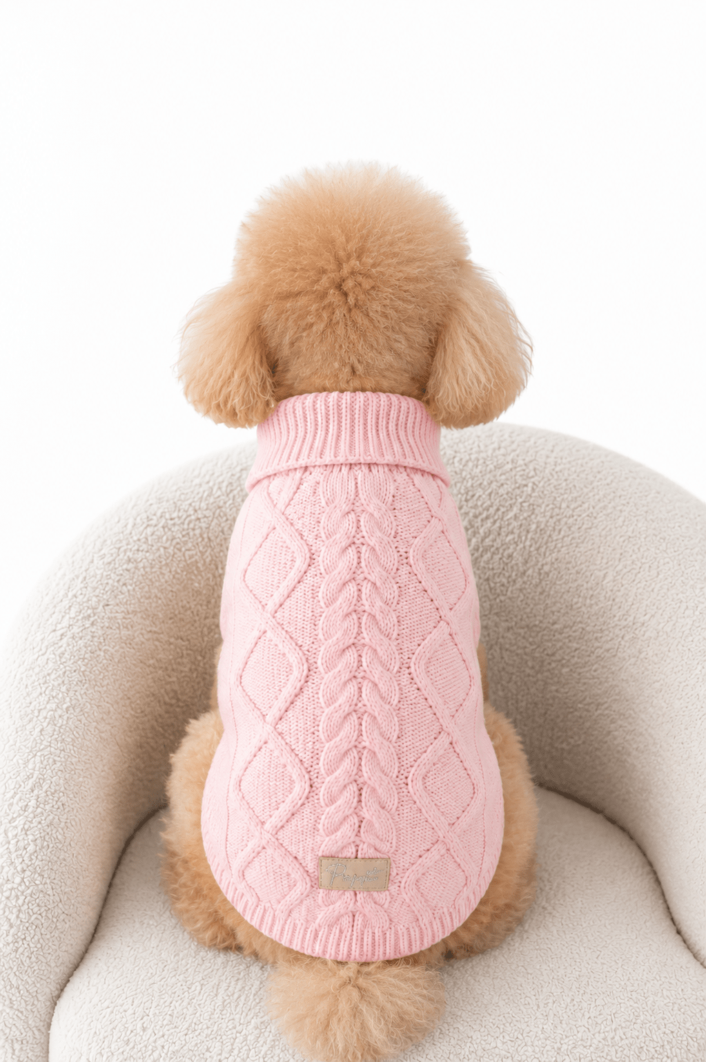 WOOL, CASHMERE AND MERINO DOG SWEATER