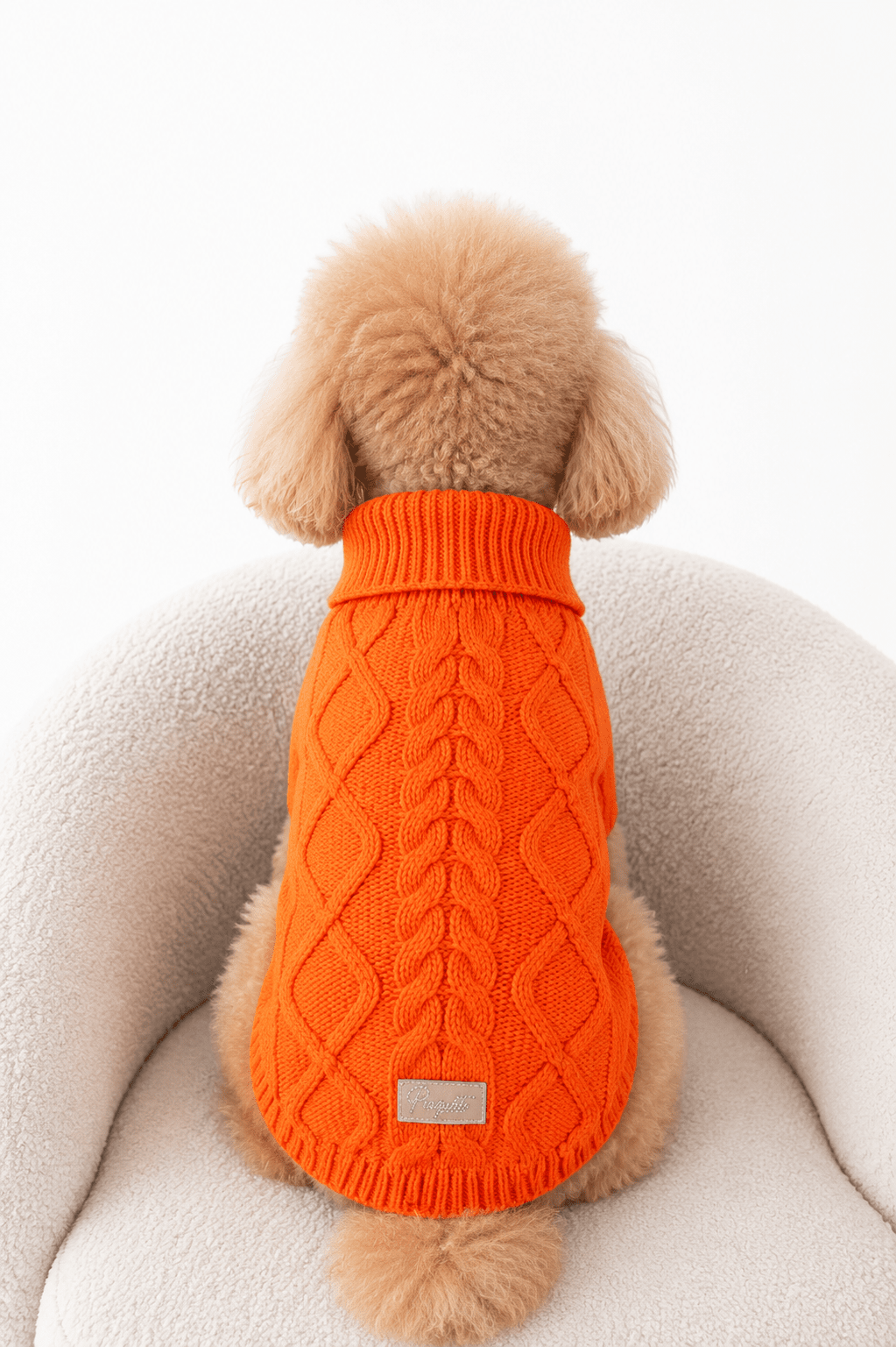 WOOL, CASHMERE AND MERINO DOG SWEATER