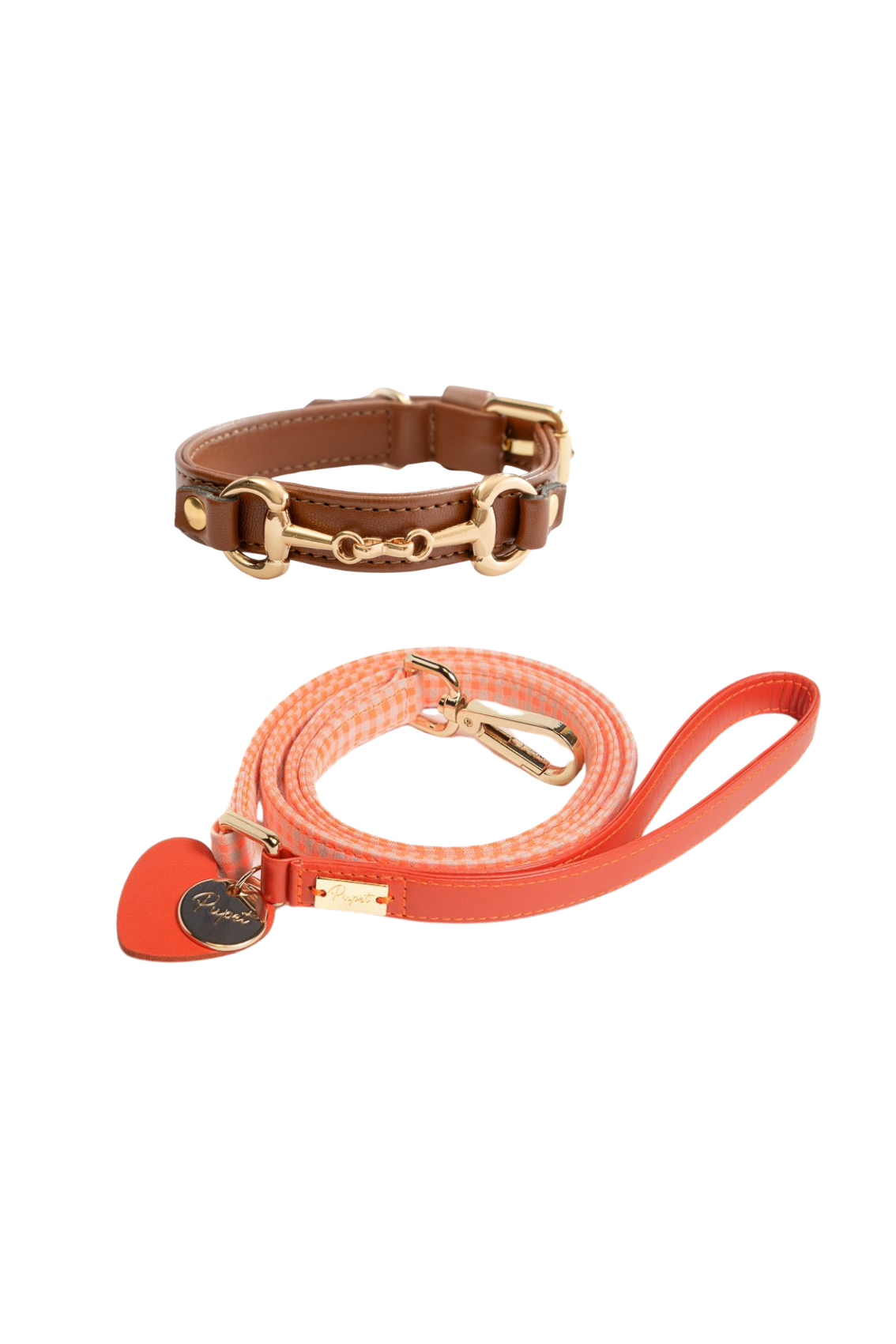 COLLARE MORSETTO +  GUINZAGLIO QUADROTTO