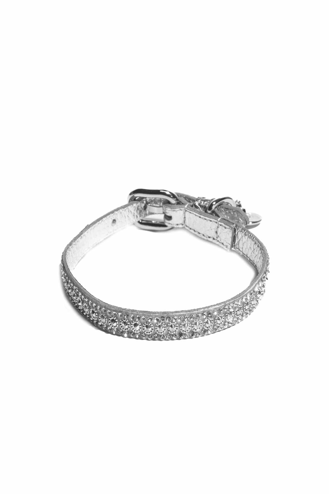 DIAMOND LEATHER COLLAR